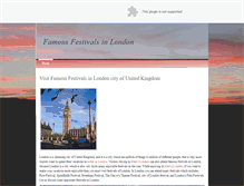 Tablet Screenshot of londonfestival.weebly.com