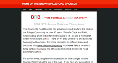 Desktop Screenshot of brownsvillebroncos.weebly.com