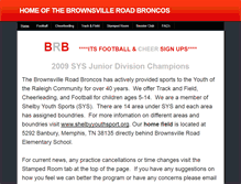 Tablet Screenshot of brownsvillebroncos.weebly.com