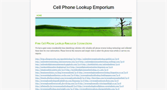 Desktop Screenshot of cellphonelookupemporium.weebly.com
