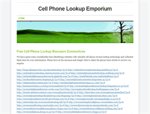 Tablet Screenshot of cellphonelookupemporium.weebly.com