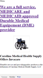 Mobile Screenshot of carolinamedical.weebly.com