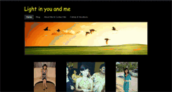 Desktop Screenshot of lightinyouandme.weebly.com