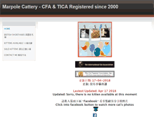 Tablet Screenshot of marpolecattery.weebly.com