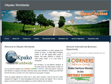 Tablet Screenshot of okpako.weebly.com
