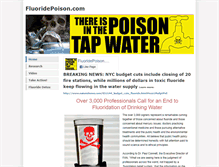 Tablet Screenshot of fluoridepoison.weebly.com