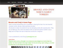 Tablet Screenshot of nebefamilyyorkies.weebly.com