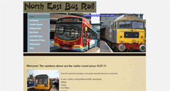 Desktop Screenshot of northeastbusrail.weebly.com