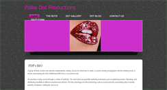 Desktop Screenshot of polkadotproductions.weebly.com