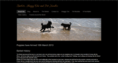 Desktop Screenshot of barbetpuppies.weebly.com