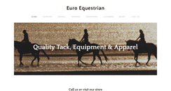 Desktop Screenshot of euroequestrian.weebly.com