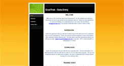 Desktop Screenshot of dataentrygradtrak.weebly.com