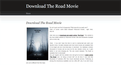 Desktop Screenshot of download-theroad.weebly.com