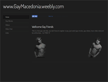 Tablet Screenshot of gaymacedonia.weebly.com