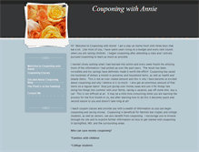 Tablet Screenshot of couponingwithannie.weebly.com