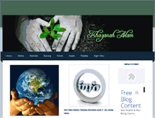 Tablet Screenshot of alamsekitar.weebly.com