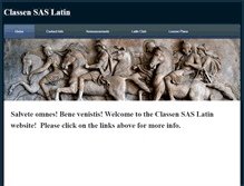 Tablet Screenshot of classensaslatin.weebly.com