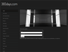 Tablet Screenshot of 365days.weebly.com