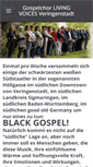 Mobile Screenshot of gospelchor.weebly.com