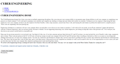 Desktop Screenshot of cyberengineering.weebly.com