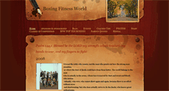 Desktop Screenshot of boxingfitnessworld.weebly.com