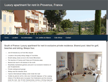 Tablet Screenshot of flatinprovence.weebly.com