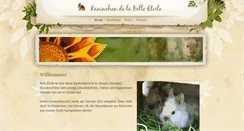 Desktop Screenshot of belleetoile.weebly.com