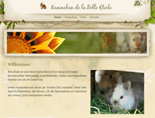 Tablet Screenshot of belleetoile.weebly.com