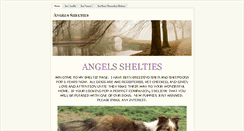 Desktop Screenshot of angelsshelties.weebly.com