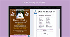 Desktop Screenshot of dayofhealing4amma.weebly.com