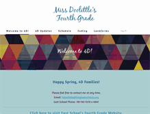 Tablet Screenshot of missd.weebly.com