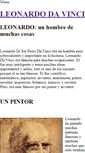 Mobile Screenshot of davincileonardo.weebly.com