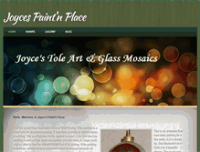 Tablet Screenshot of joycespaintnplace.weebly.com