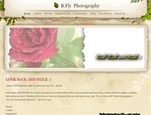 Tablet Screenshot of bflyphotography.weebly.com