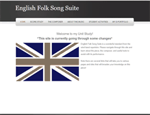 Tablet Screenshot of englishfolksongsuite.weebly.com