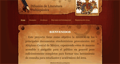 Desktop Screenshot of literaturaprehispanica.weebly.com