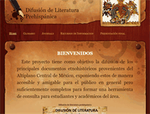 Tablet Screenshot of literaturaprehispanica.weebly.com