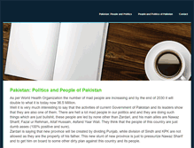 Tablet Screenshot of politicsandpeopleofpakistan.weebly.com