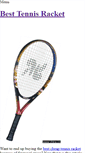 Mobile Screenshot of cheap-tennis-racket.weebly.com