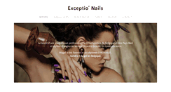 Desktop Screenshot of exceptionails.weebly.com