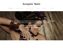 Tablet Screenshot of exceptionails.weebly.com