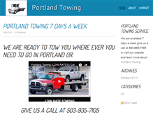 Tablet Screenshot of portlandtowingservice.weebly.com