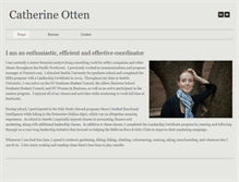 Tablet Screenshot of catherineotten.weebly.com