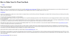 Desktop Screenshot of makeyourexwantyouback.weebly.com