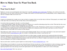 Tablet Screenshot of makeyourexwantyouback.weebly.com