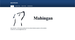 Desktop Screenshot of mahingan.weebly.com