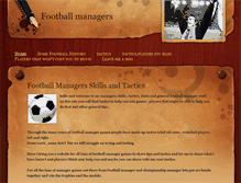 Tablet Screenshot of mattsfootballmanager.weebly.com
