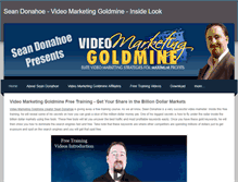 Tablet Screenshot of donahoevideomarketinggoldmine.weebly.com
