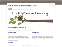 Tablet Screenshot of msbourke.weebly.com