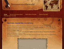 Tablet Screenshot of beeversroundtheworld.weebly.com